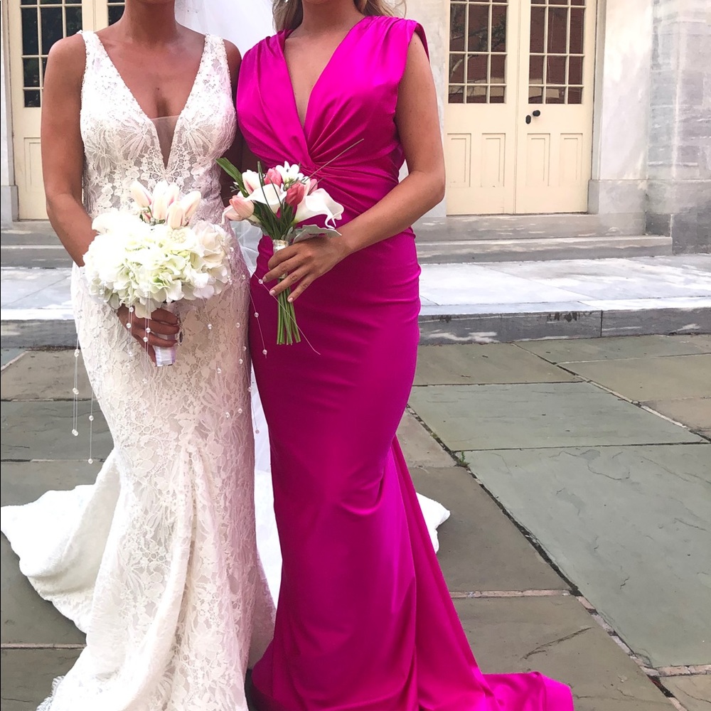 Hot Pink Gown